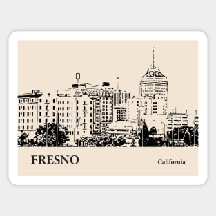 Fresno - California Sticker